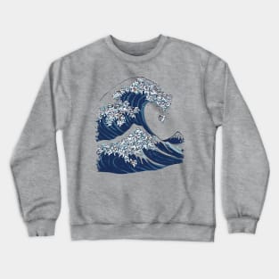 The Great Wave Shih Tzu Crewneck Sweatshirt